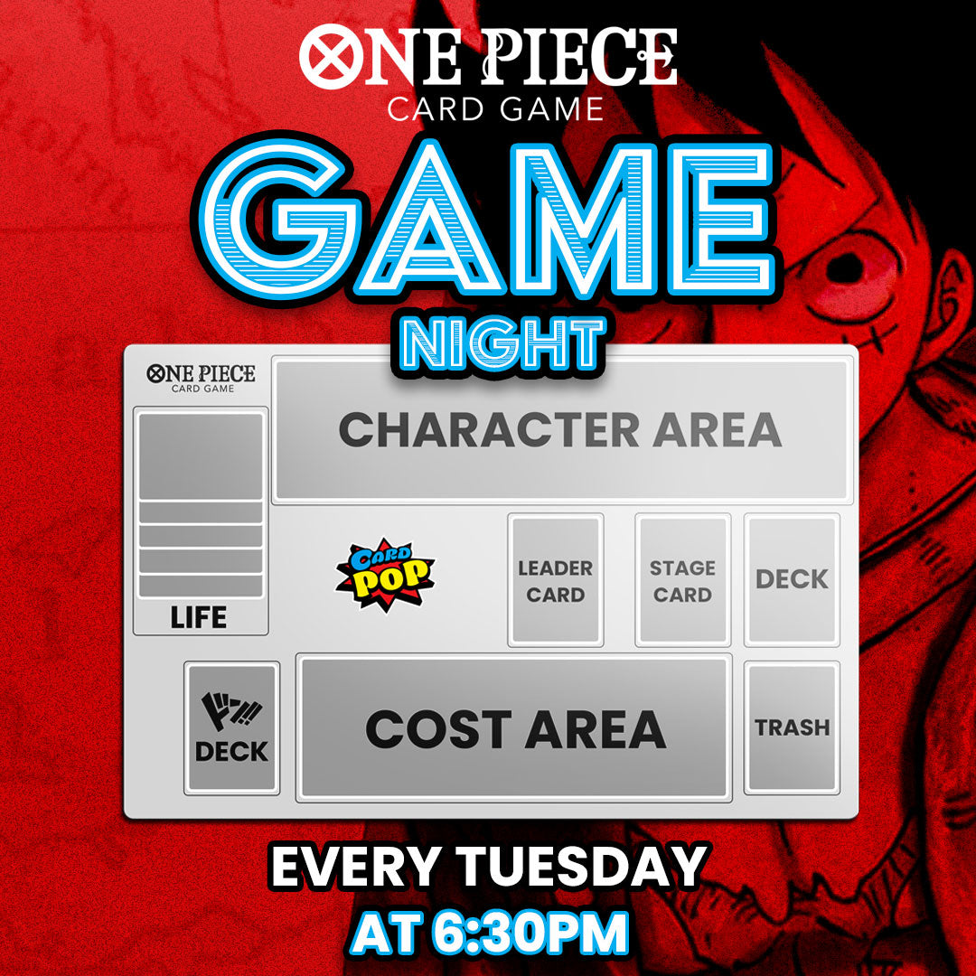 card pop one piece game nights one piece trading cards