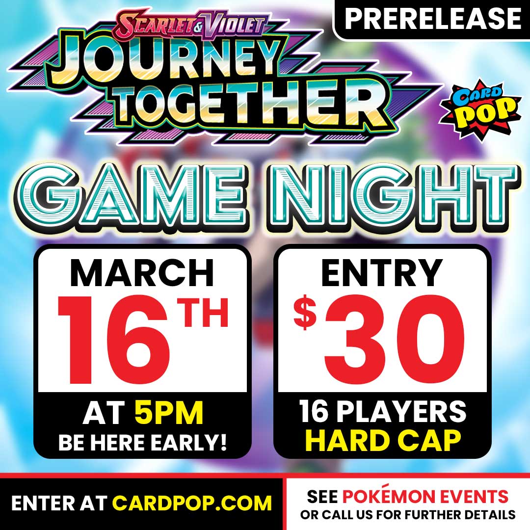 Pokémon Game Nights - PRE RELEASE JOURNEY TOGETHER