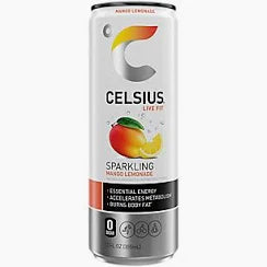 Celsius - Energy Drink - Sparkling Mango Lemonade - 12oz