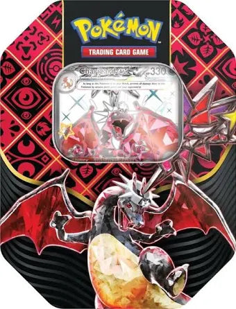 Pokemon - Scarlet and Violet - Paldean Fates - Charizard - International - Tin