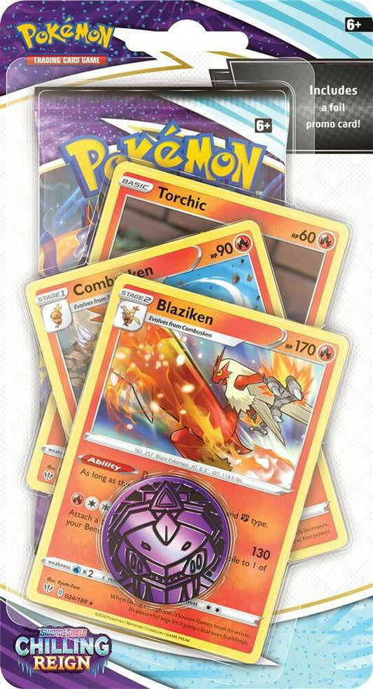Pokemon - Sword and Shield - Chilling Reign - Premium Checklane Blister