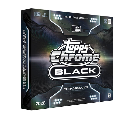Topps - Chrome Black - Baseball MLB - 2026 - Hobby Box