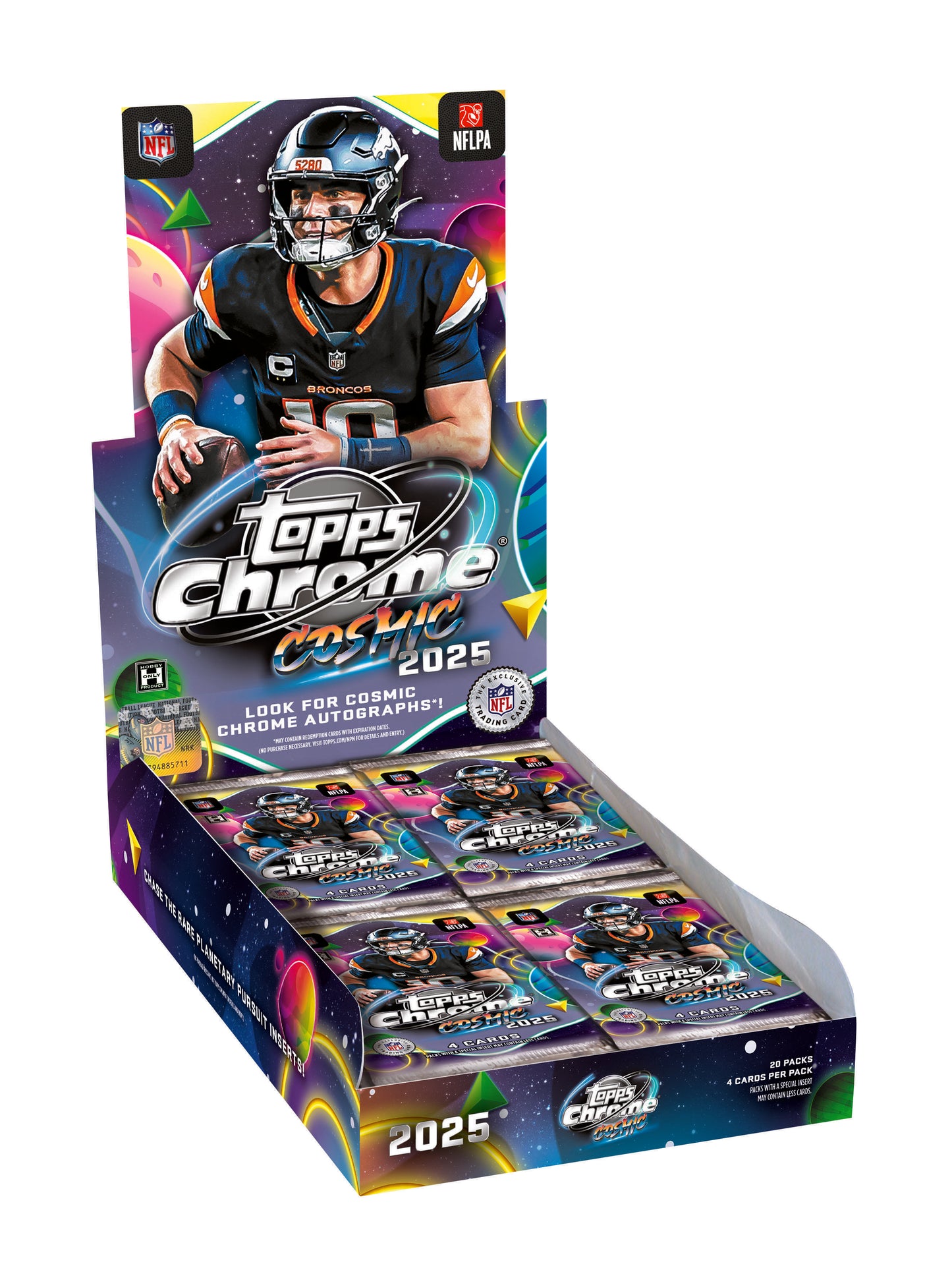 Topps - Chrome Cosmic - Football - 2025 - Hobby Box
