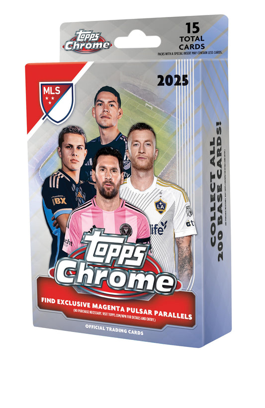 Topps - Chrome - Soccer MLS - 2025-26 - Hanger Box