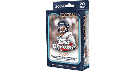 Topps - Chrome - Football - 2024 - Hanger Box
