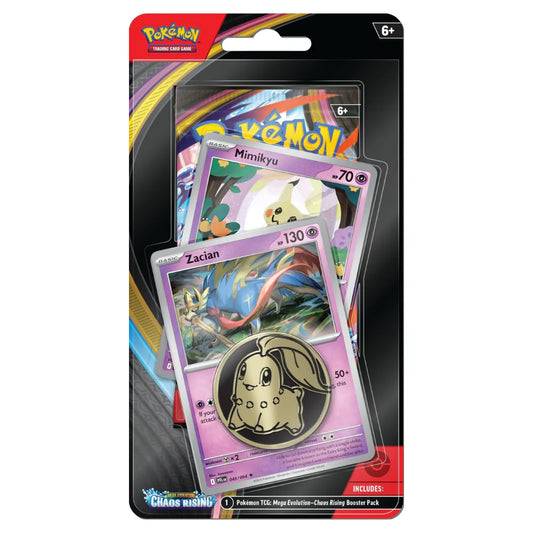 Pokemon - Mega Evolution - Chaos Rising - 2 Card Checklane Blister