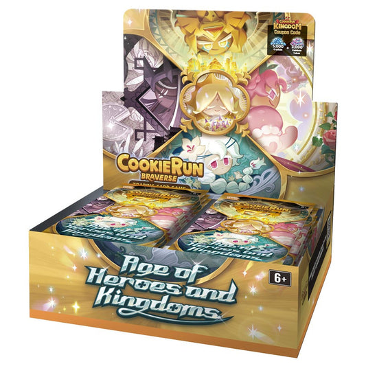 Cookie Run TCG - Set 2: Age of Heroes and Kingdoms - Booster Box