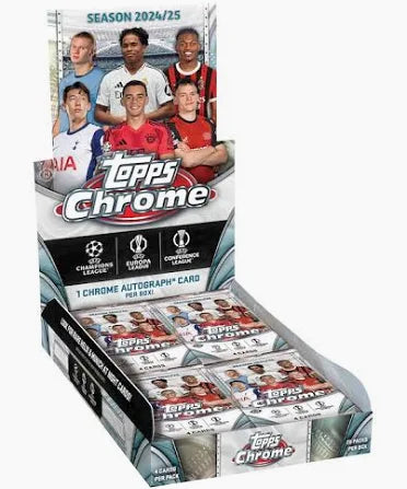 Topps - Chrome - UEFA Soccer Club Competition - Hobby Box