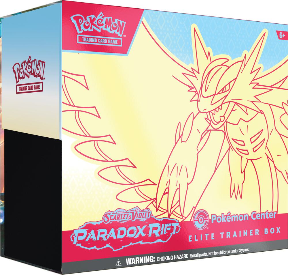 Pokemon - Scarlet and Violet - Paradox Rift - Roaring Moon - Pokemon Center - Elite Trainer Box