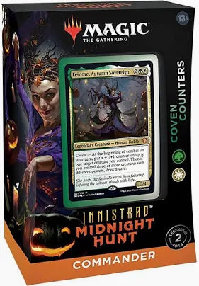 Magic the Gathering - Innistrad Midnight Hunt - Coven Counters - Commander Deck