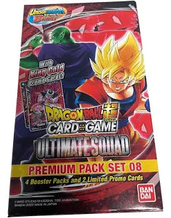 Dragon Ball-Z - Ultimate Squad - Premium Pack Set 08 - Hanger Box