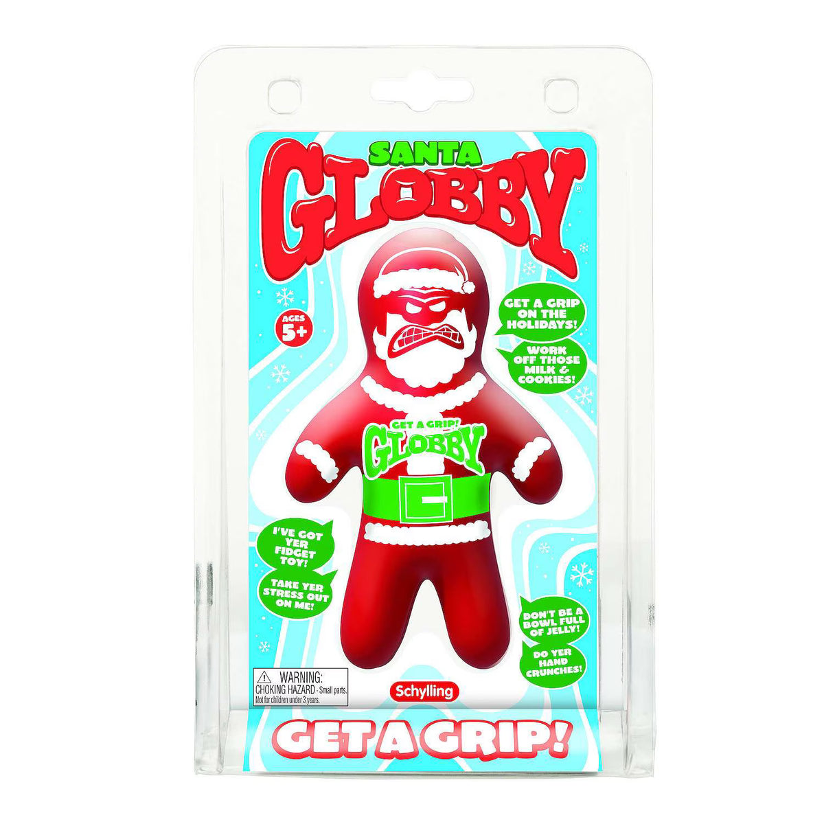 NeeDoh - Get A Grip Santa Globby - Toy