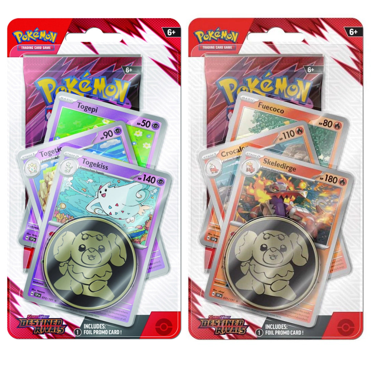 Pokemon - Scarlet and Violet - Destined Rivals - Premium Checklane Blister