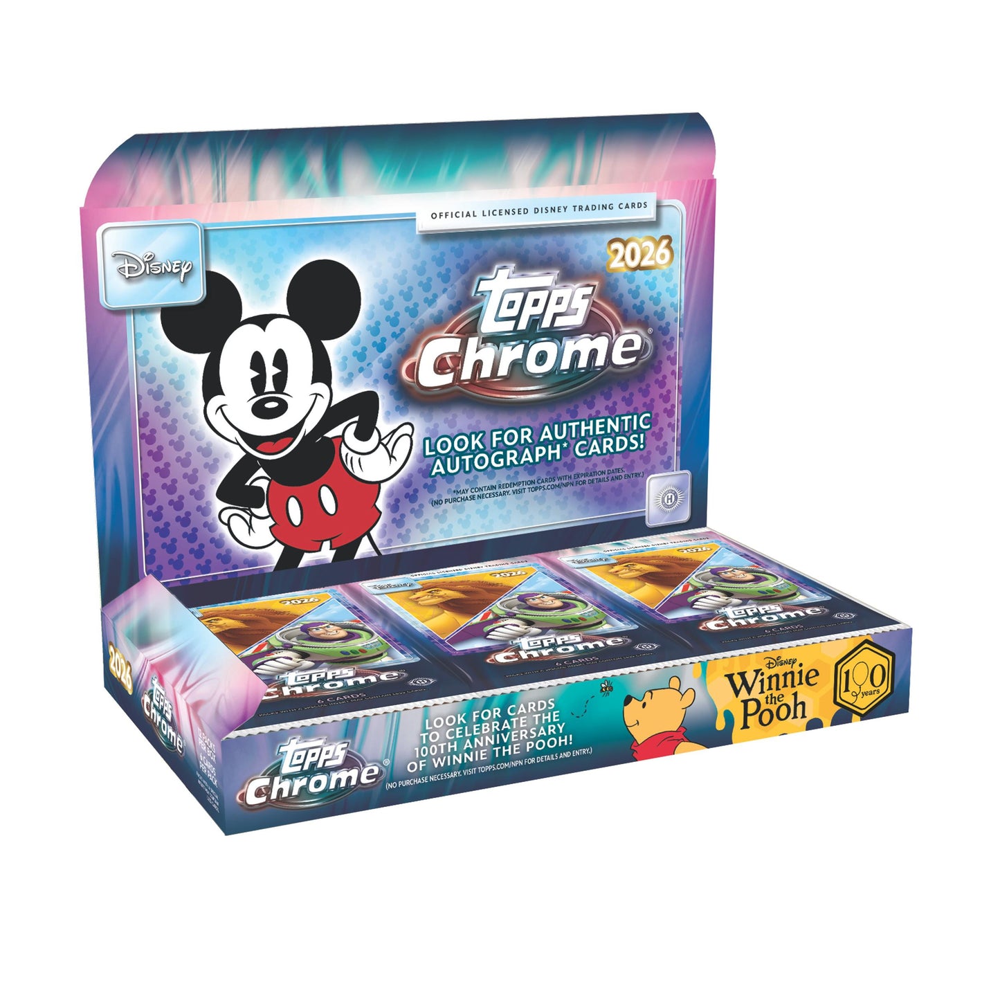 Topps - Chrome - Disney - 2026 - Hobby Box