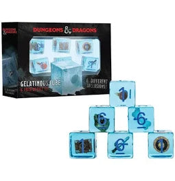 Dungeons and Dragons - Gelatinous Cube - 6 Piece d6 - Dice Set