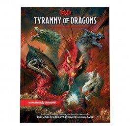Dungeons and Dragons - Tyranny of Dragons 5E - Adventure Campaign Book