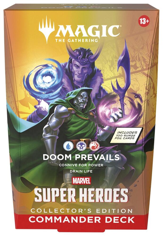 Magic The Gathering - Marvel Super Heroes - Doom Prevails - Collector Commander Deck