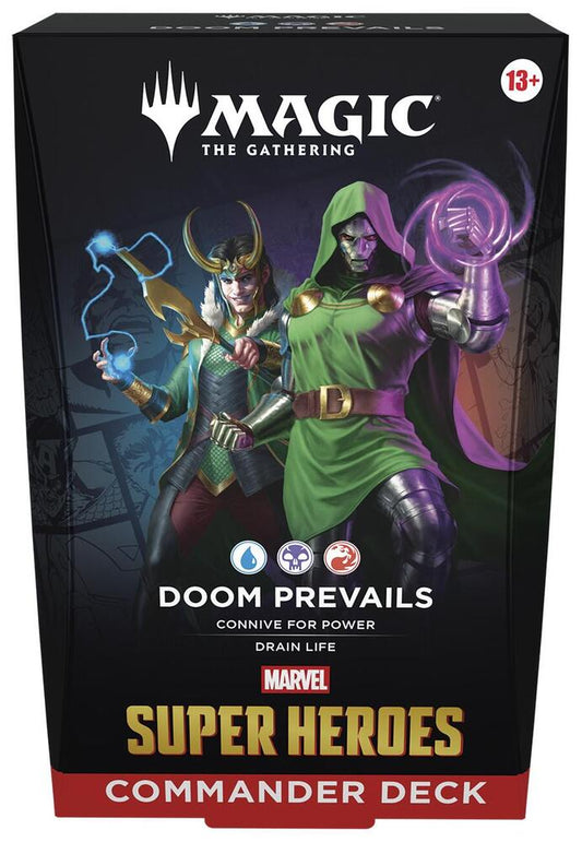 Magic The Gathering - Marvel Super Heroes - Doom Prevails - Commander Deck