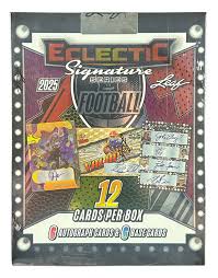 Leaf - Eclectic Signature Series - Football - 2025 - Hobby Box