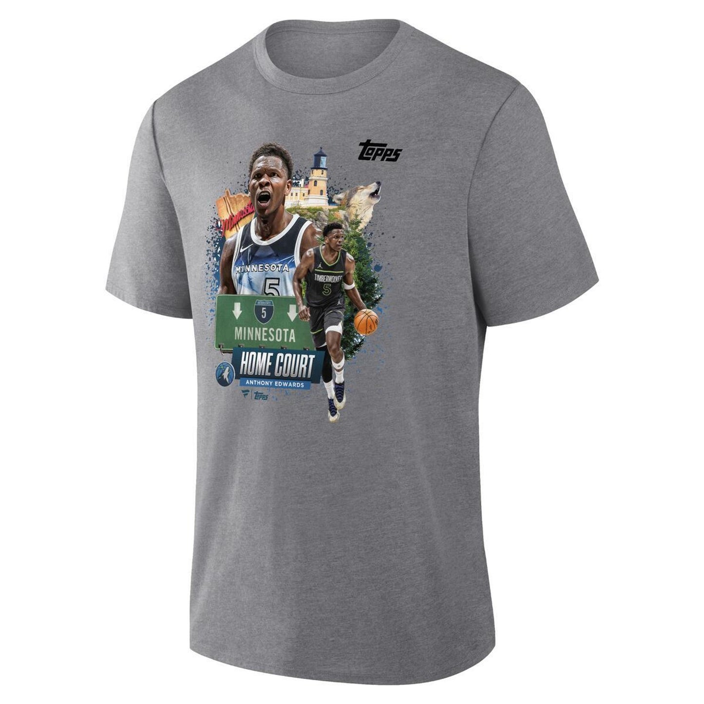 Topps x FB - Anthony Edwards - Home Court - T-Shirt