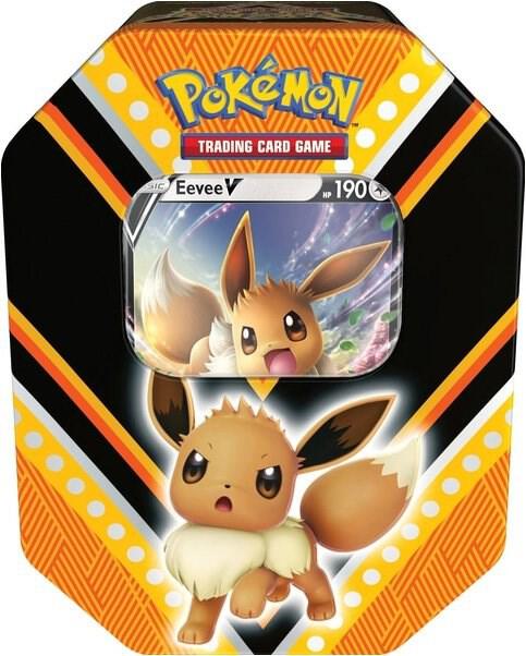 Pokemon - Eevee V Powers - International - Tin