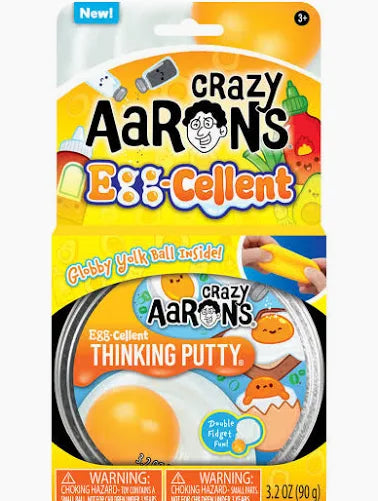 Crazy Aaron's - Egg-Celent - Thinking Putty