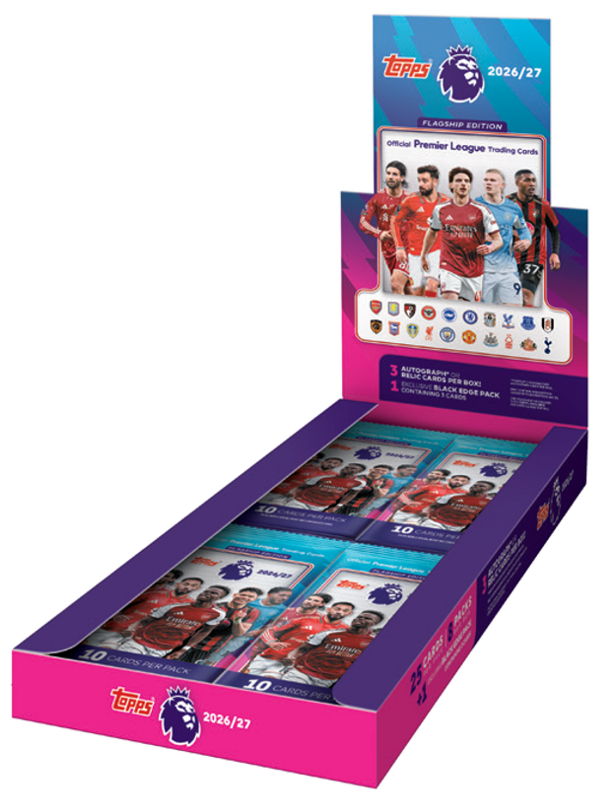Topps - EPL English Premier League Soccer - 2026-2027 - Flagship Jumbo Hobby Box