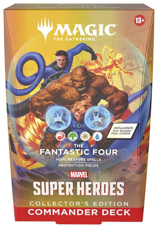Magic The Gathering - Marvel Super Heroes - Fantastic 4 - Collector - Commander Deck