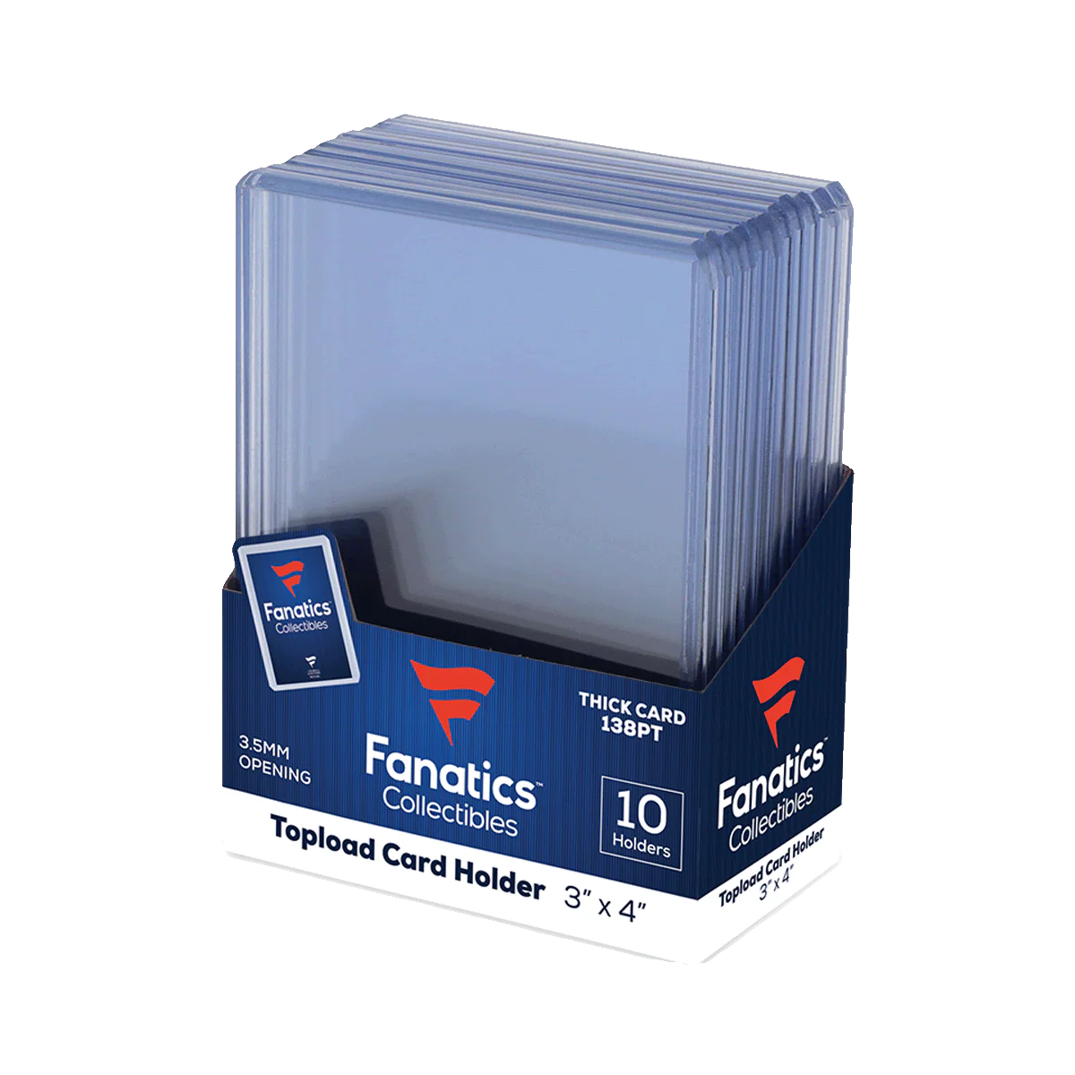 Fanatics - Toploader Card Holder - 3x4 - 138pt