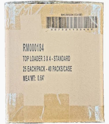 Fanatics - 3 x 4 - 35pt - Toploader Card Holder - Sealed Case