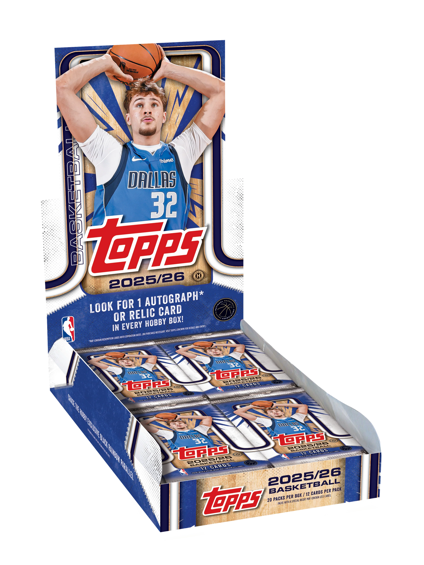 Topps - NBA Flagship - NBA Basketball - 2025-26 - Hobby Box