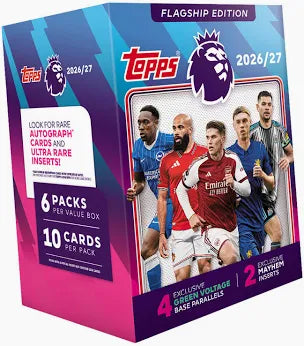 Topps - EPL English Premier League Soccer - 2026-2027 - Flagship Blaster Box