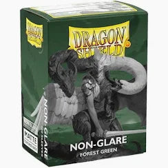 Dragon Shield - Standard Card Sleeves - Forest Green Matte Non-Glare - 100ct