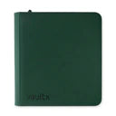 Vault X - 12 Pocket - XL - Exo Tec Zip Binder - Forest Green