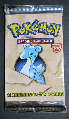 Pokemon - Fossil - Lapras Art - Booster Pack