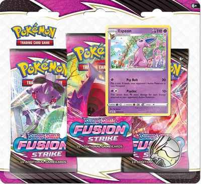 Pokemon - Sword and Shield - Fusion Strike - 3 Pack Blister