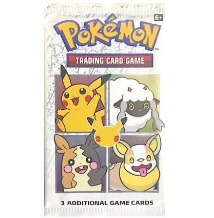 Pokemon - 25th Anniversary - General Mills - Booster Pack