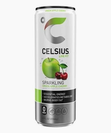 Celsius - Energy Drink - Green Apple - 12oz
