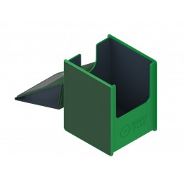 Heavy Play - RFG 100 Double Sleeved  - Ranger Green - Deck Box Max