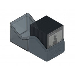Heavy Play - RFG Double Sleeved Warlock 100 - Artificer Grey - Deck Box