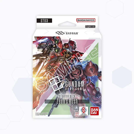 Gundam - ST03 - Zeon's Rush - Starter Deck