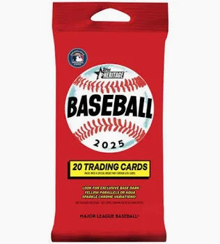 Topps - Heritage - MLB Baseball - 2025 - Value Pack