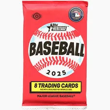 Topps - Heritage - MLB Baseball - 2025 - Hobby Pack