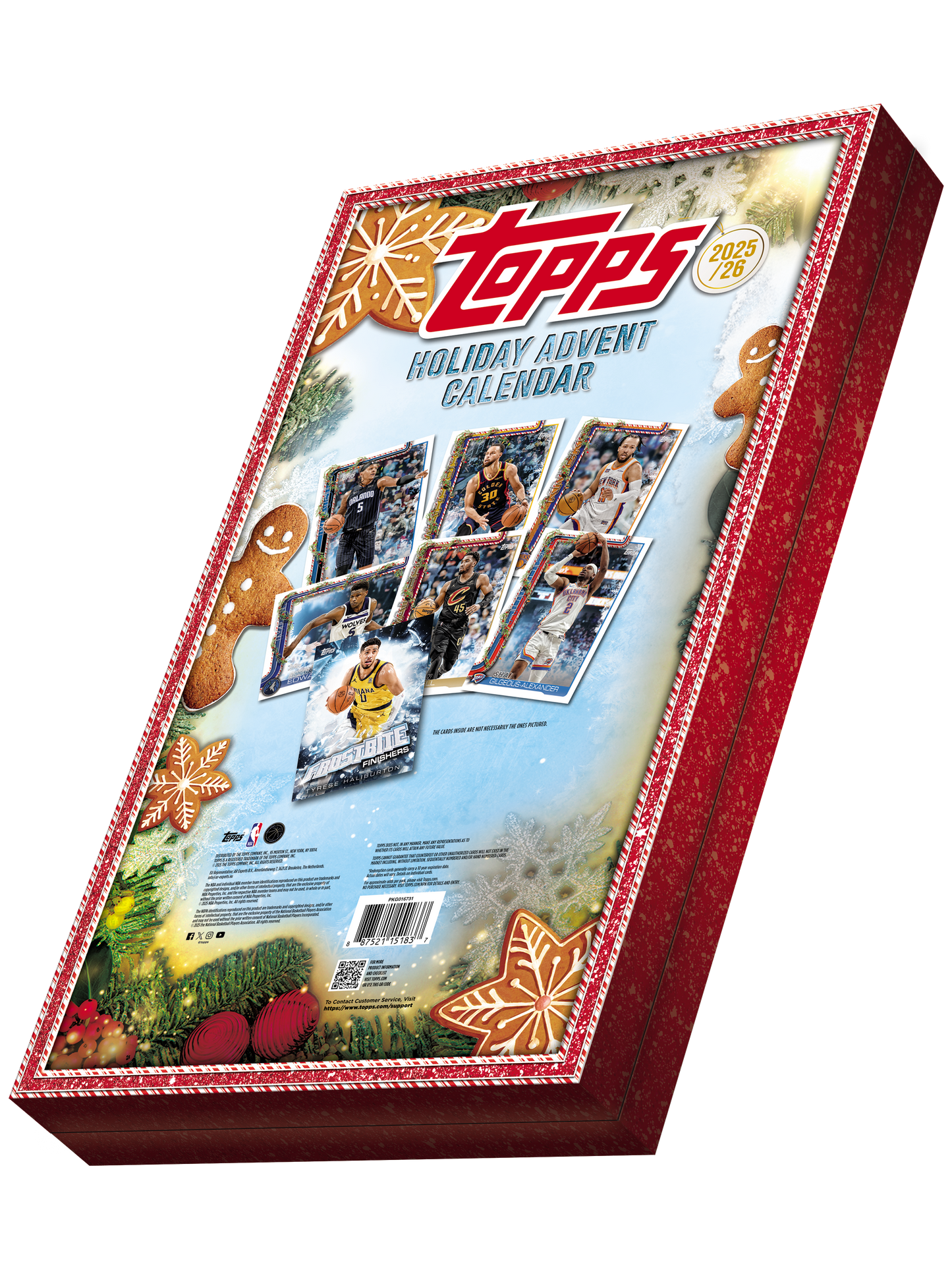 Topps - Holiday - NBA Basketball - 2025-26 - Advent Calendar