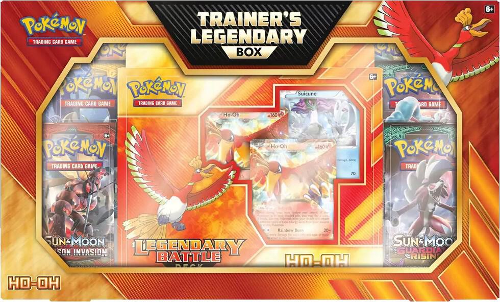 Pokemon - Trainer's Legendary Box - Ho-Oh - Display Box
