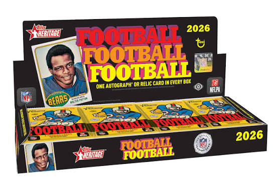 Topps - Heritage - NFL Football - 2026 - Hobby Box
