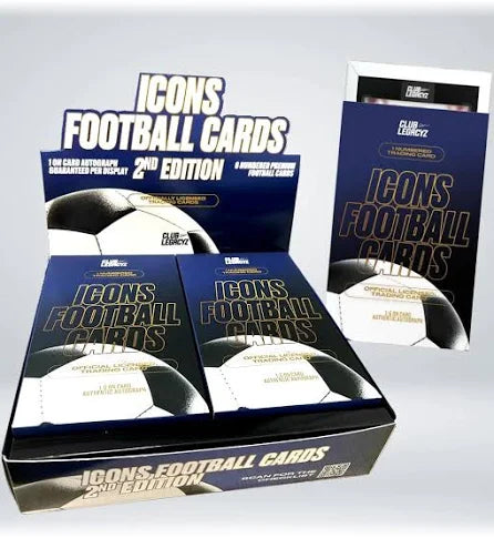 Icons - Club Legacyz - Soccer - 2025 - Hobby Box