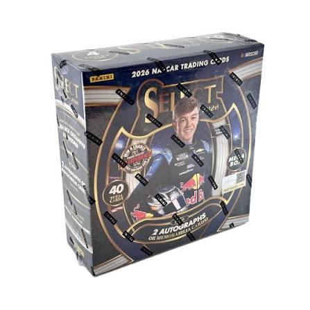 Panini - Select - NASCAR Racing - 2026 - Mega Box