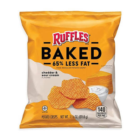 Cheetos - Baked - Ruffles Cheddar and Sour Cream