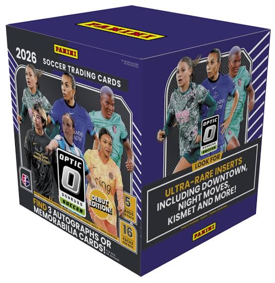 Panini - Donruss Optic - NWSL Womens Soccer - 2026 - Hobby Box